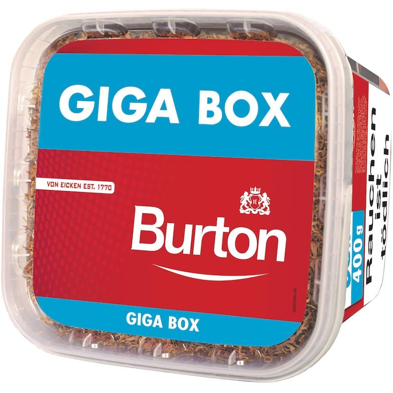 BURTON Volumen Full Red Zigarettentabak XXXL 400 GRAMM SW14512