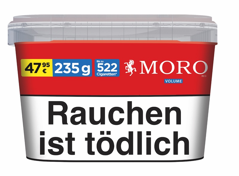 (Eimer) MORO Volumentabak 235 Gramm