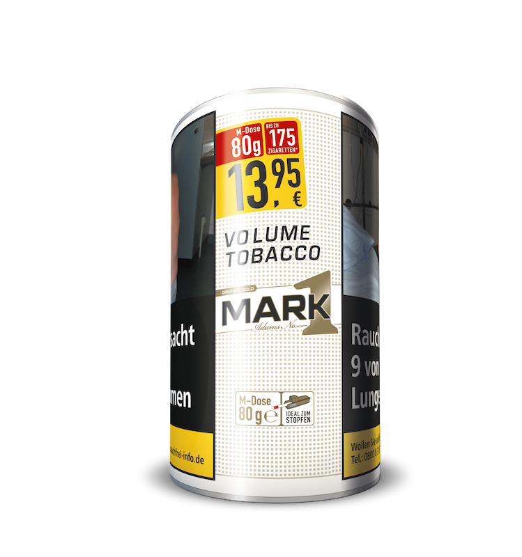 MARK ADAMS GOLD Volumentabak 80 Gramm SW16680