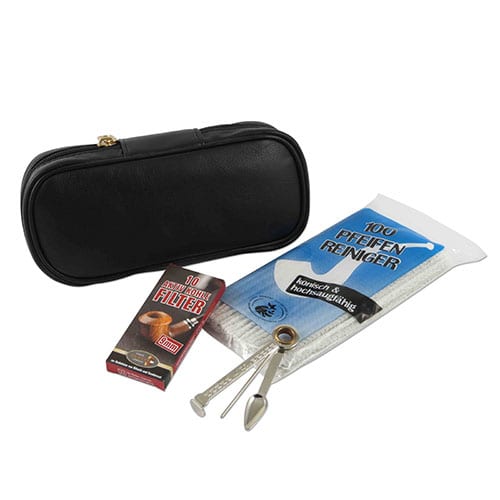 Pfeifenraucher-Begleiterset zum Mitnehmen 4-teilig 4004