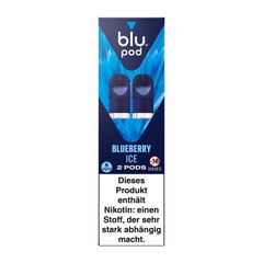 E-Liquidpod BLU POD BLUEBERRY ICE 9mg 2 Pods SW16741