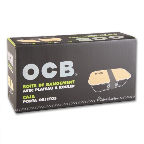 OCB Rolling Box mit Tray Metall Drehbox Tabak Aufbewahrung SW16061