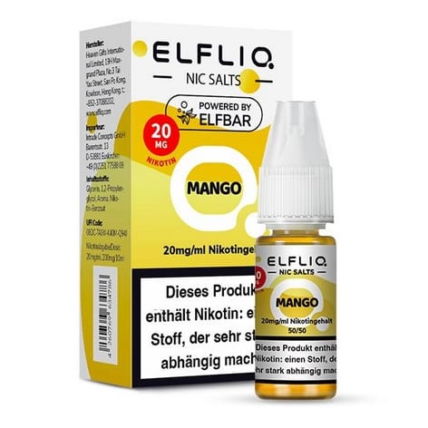E-Liquid Nikotinsalz ELFBAR Elfliq Mango 20mg 79469
