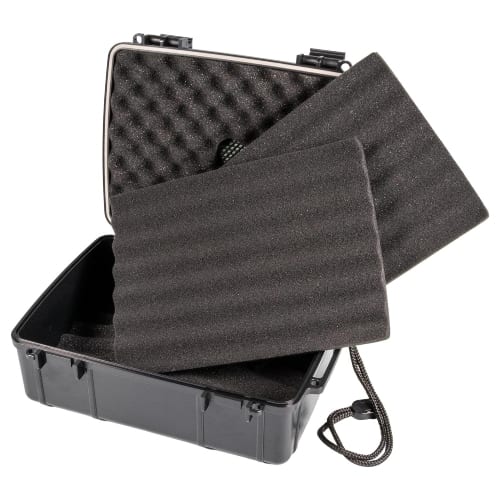 Humidor PASSATORE Cigar Case Acryl schwarz H8,3xB24xT18cm 10-15 Cig. 36826