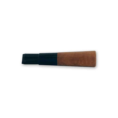Zigarillospitze Denicotea aus Bruyéreholz Acryl in braun schwarz 12 mm Durchmesser 8374