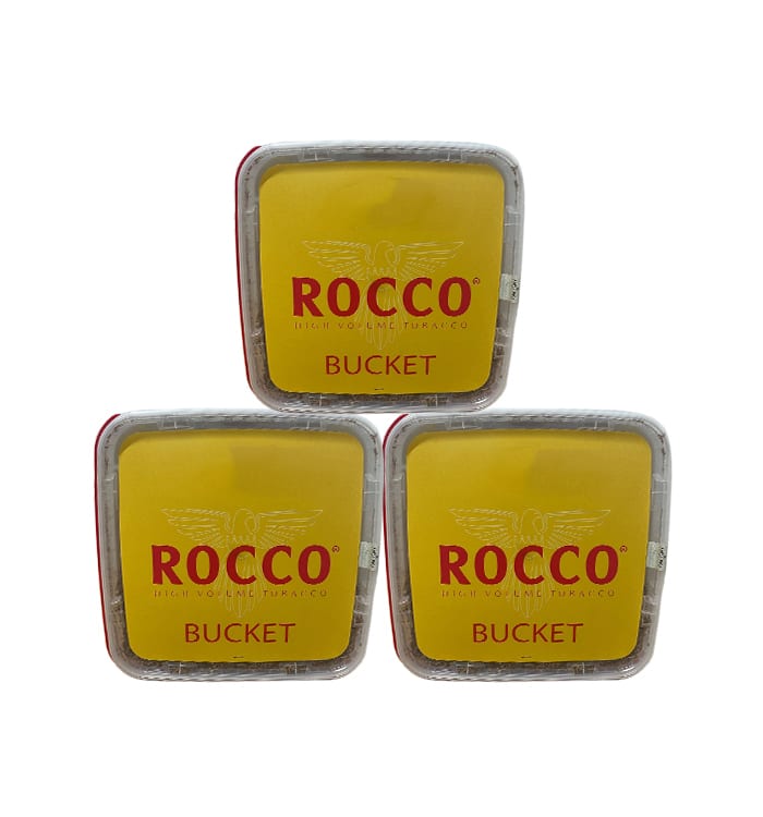 3 x 500 Gramm EIMER Rocco High Zigarettentabak Volume SW15423