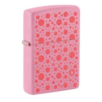 ZIPPO pink matt Polka Dot Design 60007171 17224
