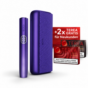 IQOS ILUMA i Prime Electric Purple + 2x TEREA Bold Gratis bei Registrierung