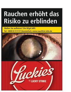 LUCKIES CRAFTED RED (60) 20,- HERCULES SW16917