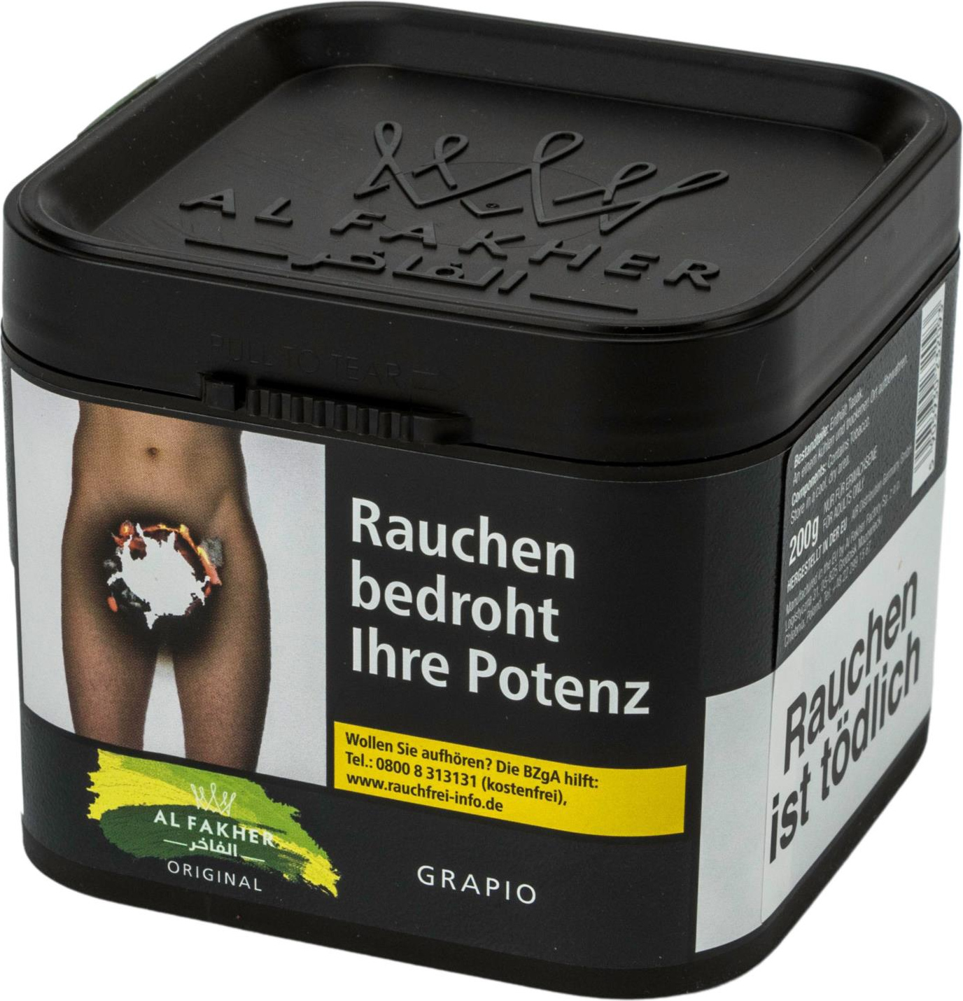 WP-Tabak Al Fakher "Grapio" 200g-Packung 933103