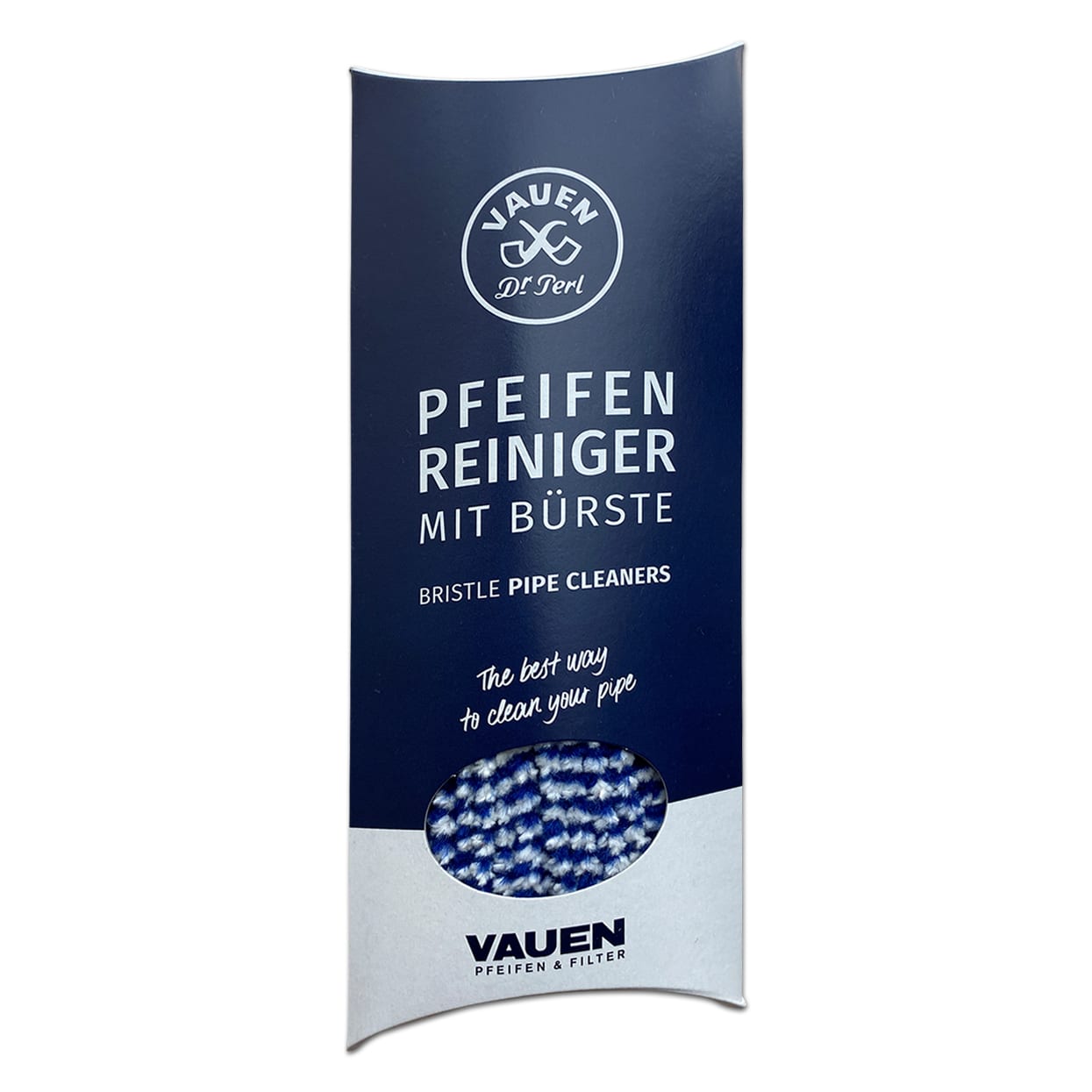 Pfeifenreiniger Vauen Dr. Perl aus Baumwollfasern in blau weiss 50 Beutel à 80 Stäbe SW124475