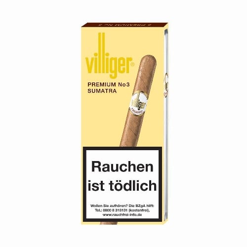 Villiger Premium No.3 Sumatra 5 Zigarren 49572