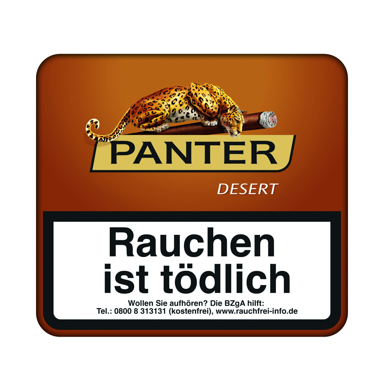 Panter Desert 20 Zigarillos OHNE FILTER