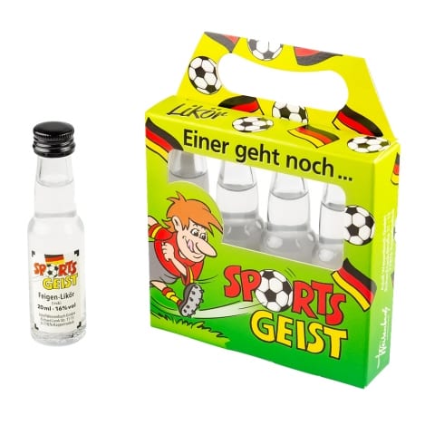 Likoer WEISENBACH Sportsgeist 16% Vol. 4x20ml 81492