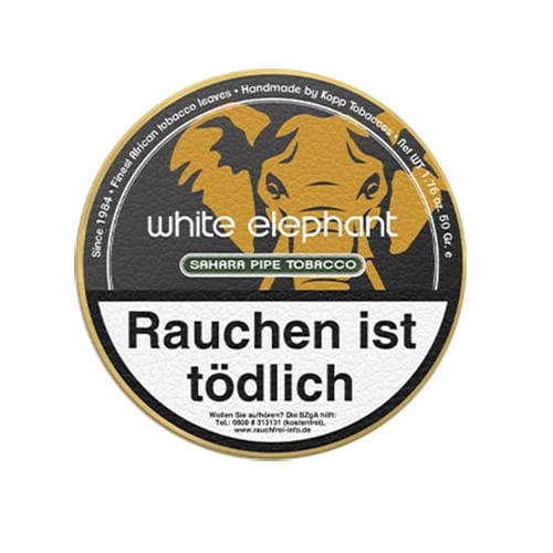 Pfeifentabak WHITE ELEPHANT Sahara 79126