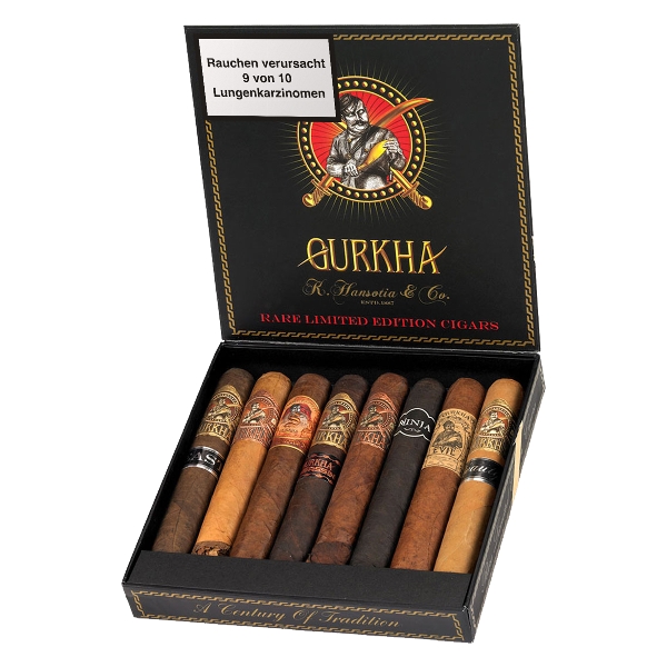 GURKHA Godzilla Sampler Box (Box à 8 Zigarren)
