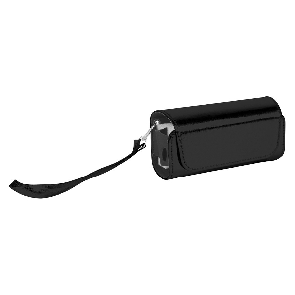 Etui für Iqos schwarz hochglanz PVC 2 Fächer 65512