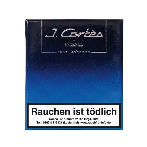 J. CORTES Blue Line Mini Sumatra 20 Zigarillos 34291