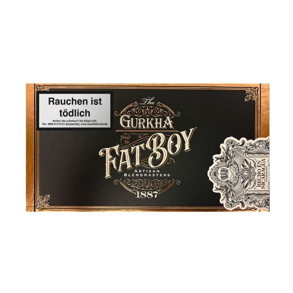 GURKHA Fatboy Short Gordo (Kiste à 20 Zigarren)