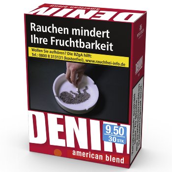 Denim Zigaretten Red XXL-Box (8x29)