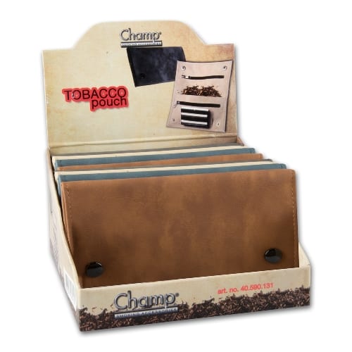 Feinschnitt-Tasche Kunstleder farblich sortiert 16 x 9 cm 85130