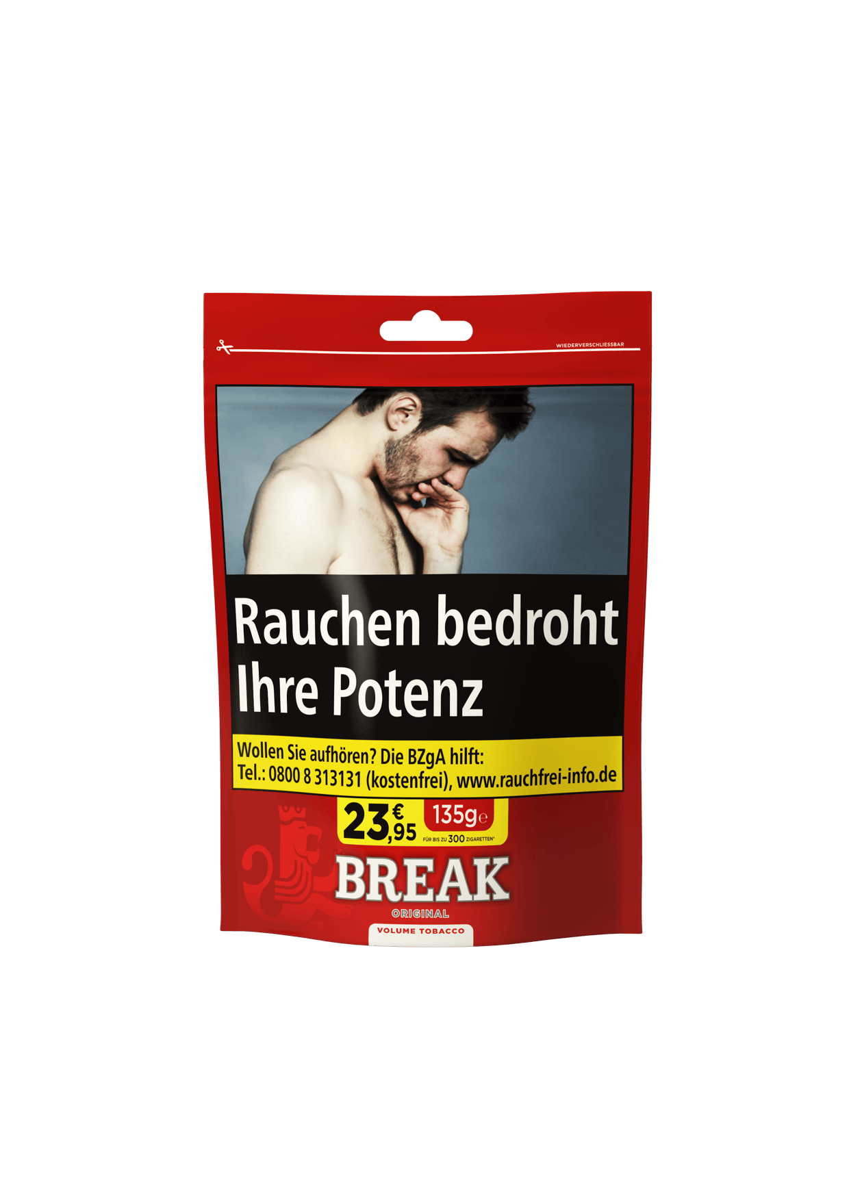 Beutel BREAK Zigarettentabak Original 125 Gramm SW15976