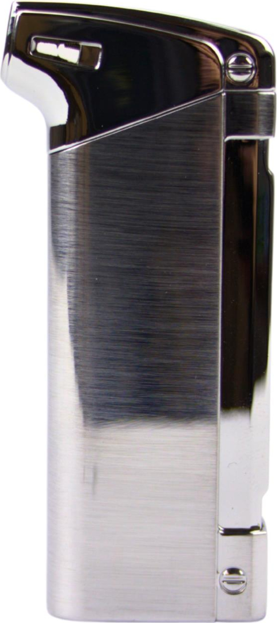 SKY Pfeifenfeuerzeug "James" chrom, mit Pfeifenstopfer  Pz 239721