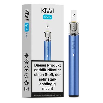 KIWI Spark Blau – Leistungsstarke 700 mAh E-Zigarette im Kit