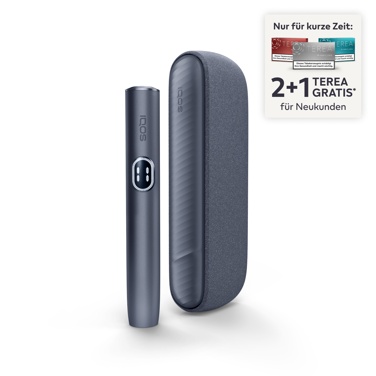 IQOS ILUMA i Midnight Black + Gratis TEREA Sticks bei Registrierung SW16862