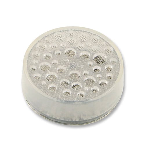 Humidorbefeuchter Xikar rund aus Kunststoff transparent mit Acrylpolymer-Kristallen 6cm 75424