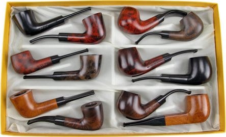 Pfeife JEAN CLAUDE glatt sortierte Modelle, Acryl 413430