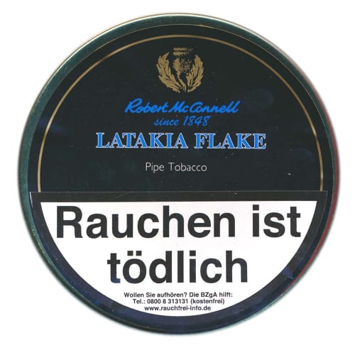 Pfeifentabak Robert McConnell Latakia Flake 50 Gramm 18351