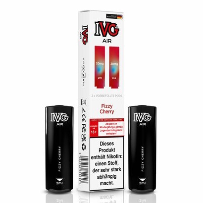 E-Liquidpod IVG Air Fizzy Cherry 20mg 2 Pods 81747