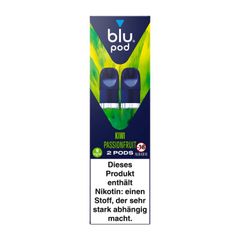 E-Liquidpod BLU POD Kiwi Passionfruit 9mg 2 Pods SW16812