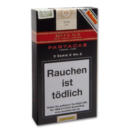 Partagas Serie E No.2 Duke Tubos 3 Zigarren 87962