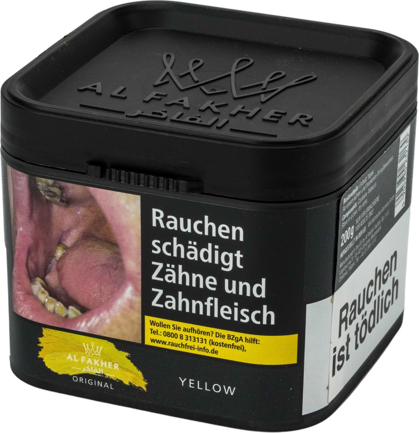 WP-Tabak Al Fakher "Yellow" 200g-Packung 933102