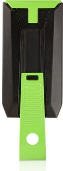 COLIBRI Zigarren-Feuerzeug "Slide II" schwarz matt/gruen 295086