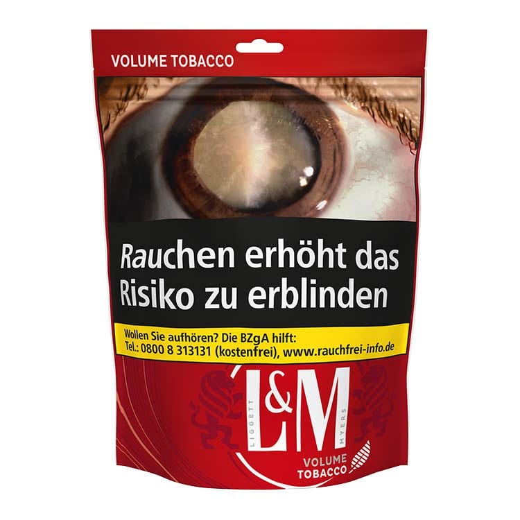 Beutel L&M Red Zigarettentabak Volumen Giga-Beutel 85 Gramm SW11866