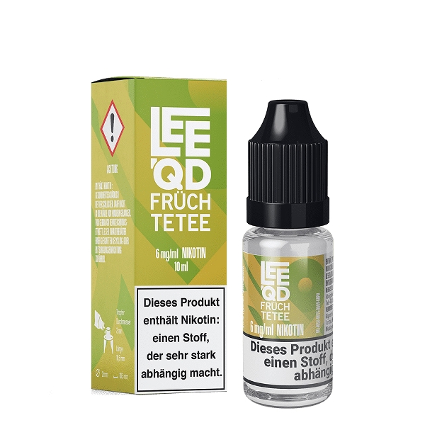 E-Liquid LEEQD Crazy Früchtetee 6mg 50 PG / 50 VG 17872