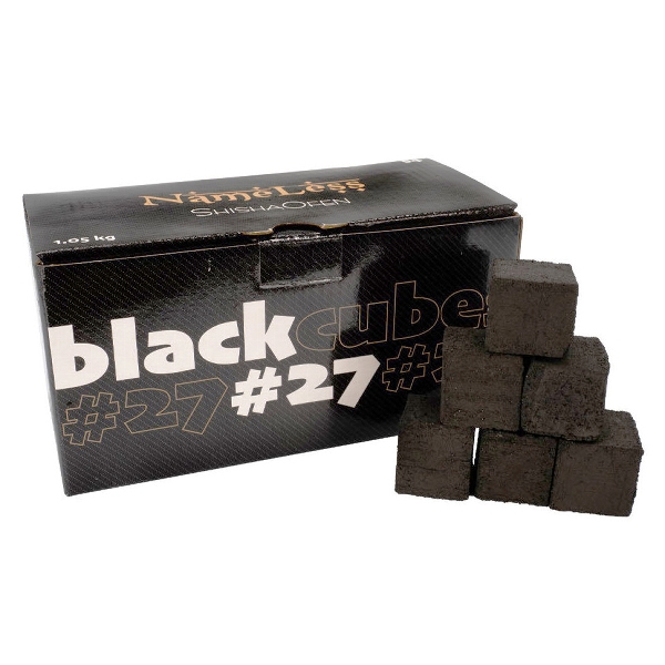 Wasserpfeifenkohle Kokosnuss BLACK CUBES C27 1,05 kg 36276