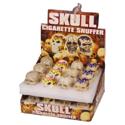 Gluttoeter Skull Resin offen 4 Designs sortiert 37478