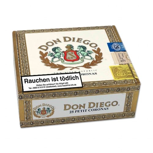 Don Diego Petit Corona 25 Zigarren 56361