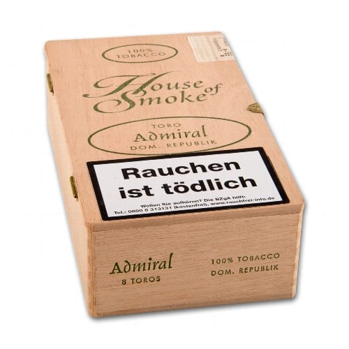 House of Smoke Admiral 8 Zigarren 94874