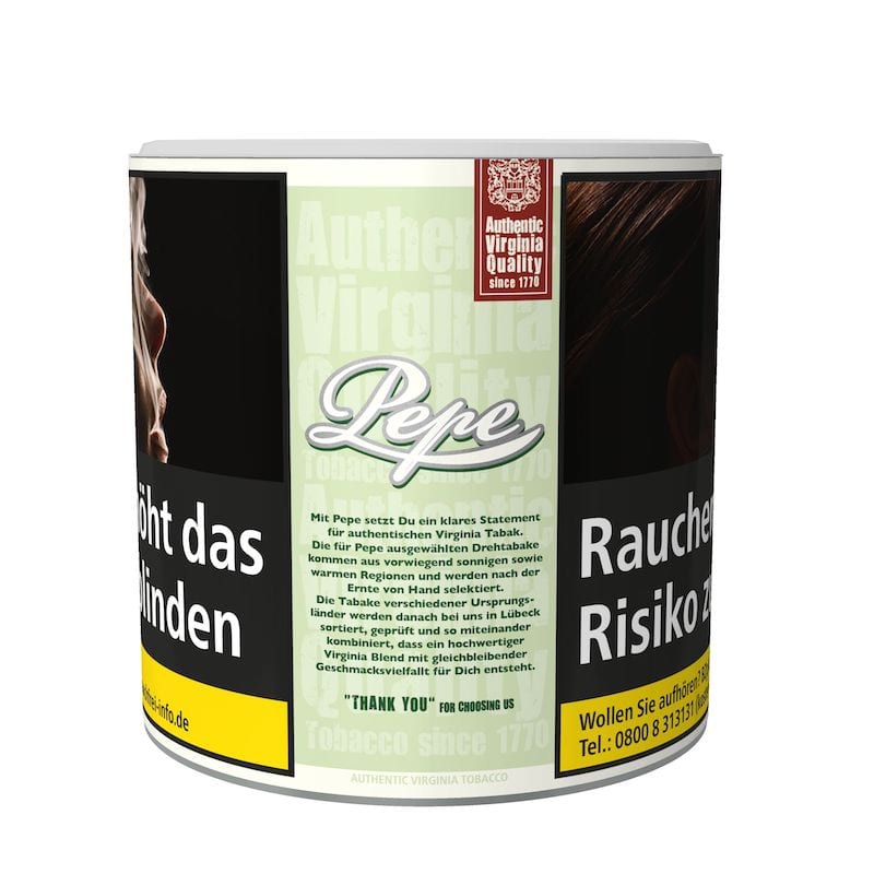 DOSE PEPE Zigarettentabak Bright Green 80 Gramm SW11945