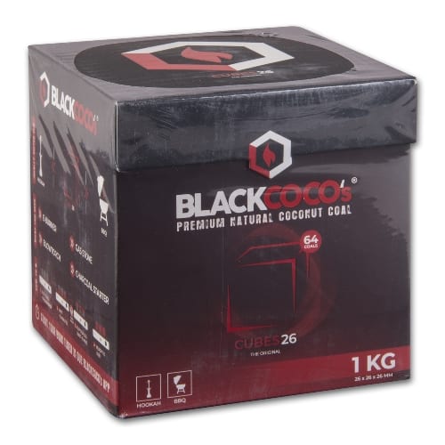 Shishakohle Kokosnuss BLACKCOCOS 1 kg 36274