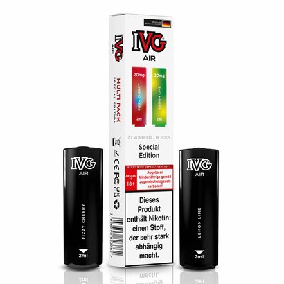 E-Liquidpod IVG Air Special Edition 20mg 2 Pods 81740