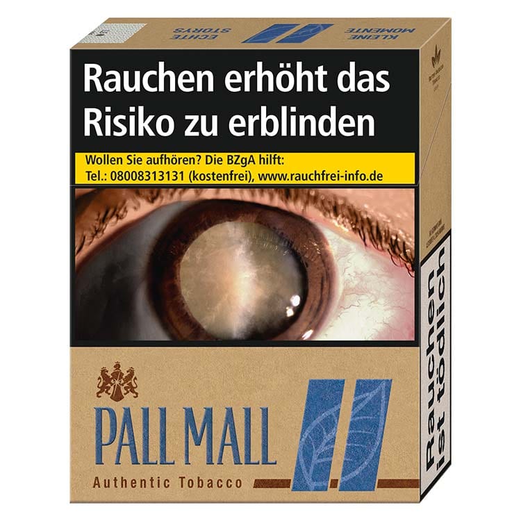 Pall Mall Zigaretten Authentic Blue XXL SW48084