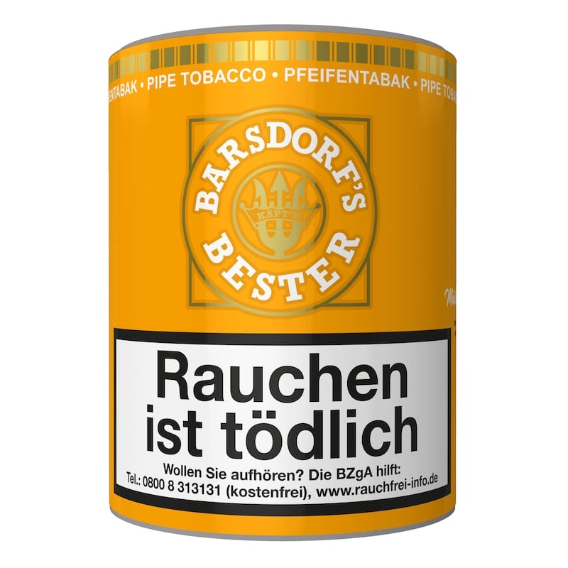 Pfeifentabak Käpt'n Barsdorf Bester Aromatic Mixture 160 Gramm / ALTER PREIS SW16793