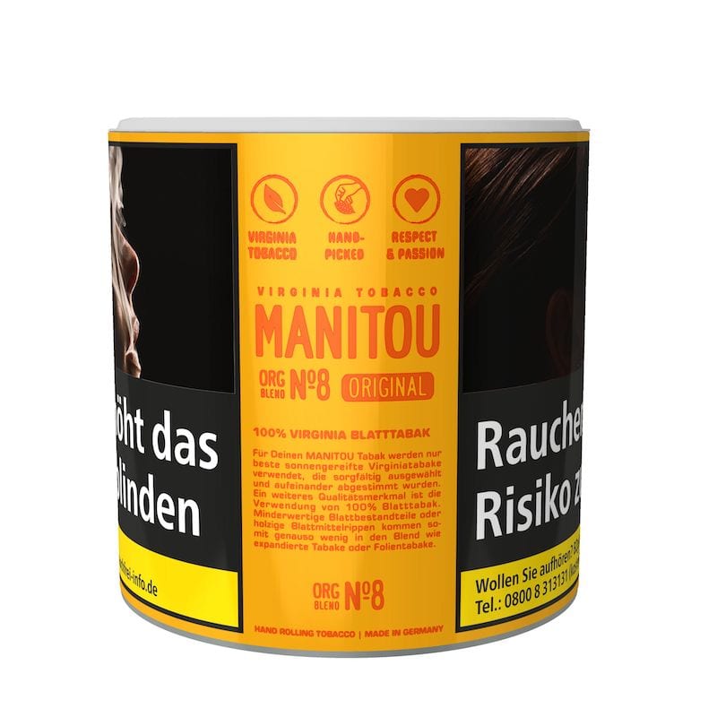 DOSE MANITOU Zigarettentabak Org Blend No.8 80 Gramm SW11940