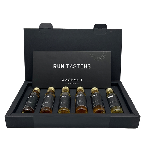 Rum WAGEMUT Tasting Set 33,2-51,5% Vol. 6x20ml 43963